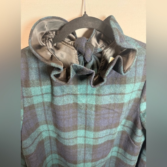 Tuckernuck Blackwatch Plaid Daphne Dress, Size M, Wool and Tartan - Picture 6 of 12